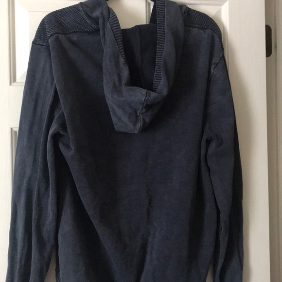 Men’s Navy Blue Hoodie - Picture 6 of 7